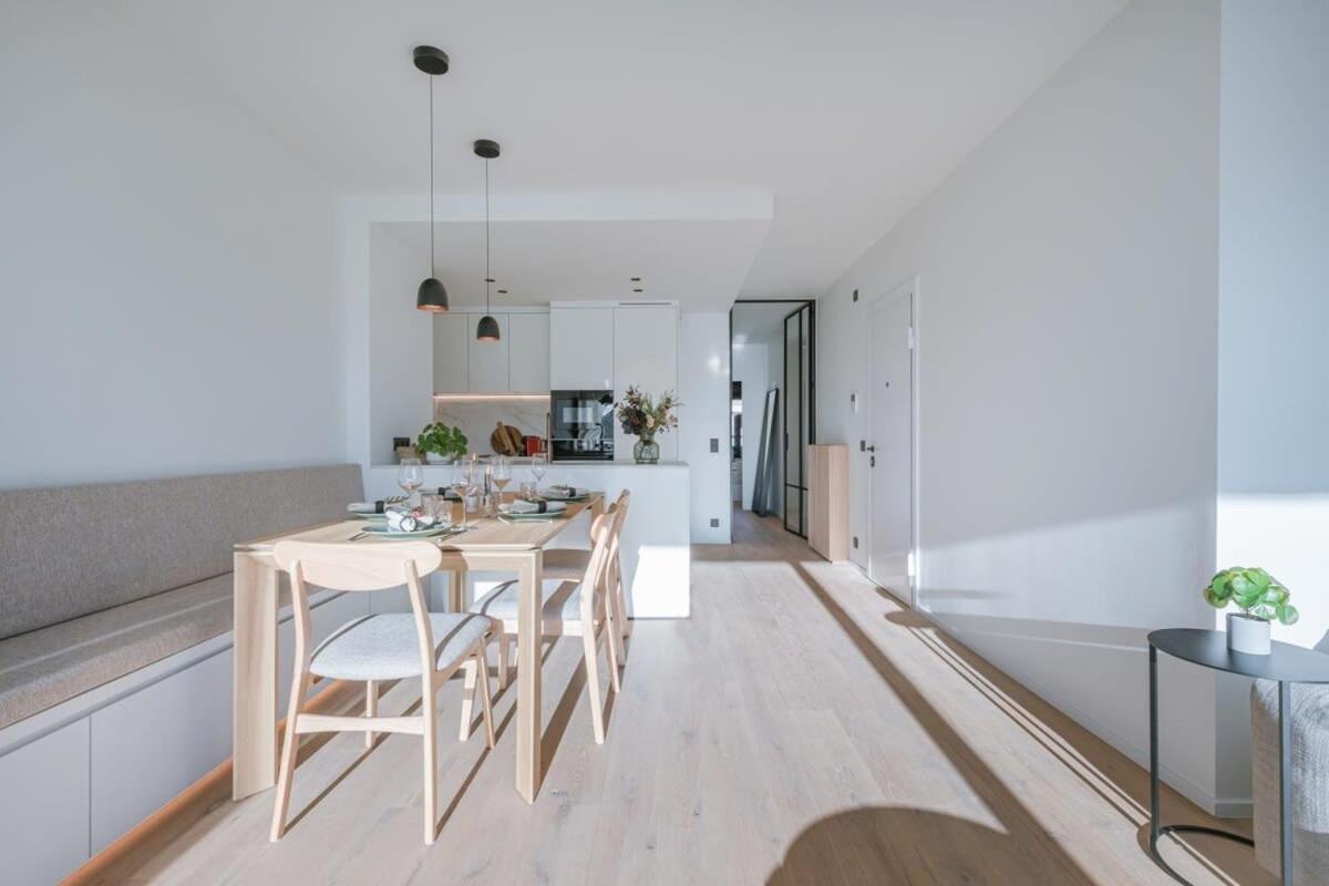 Stunning And Modern Apartment With Sunny Balcony Кнокке-Гейст Екстер'єр фото