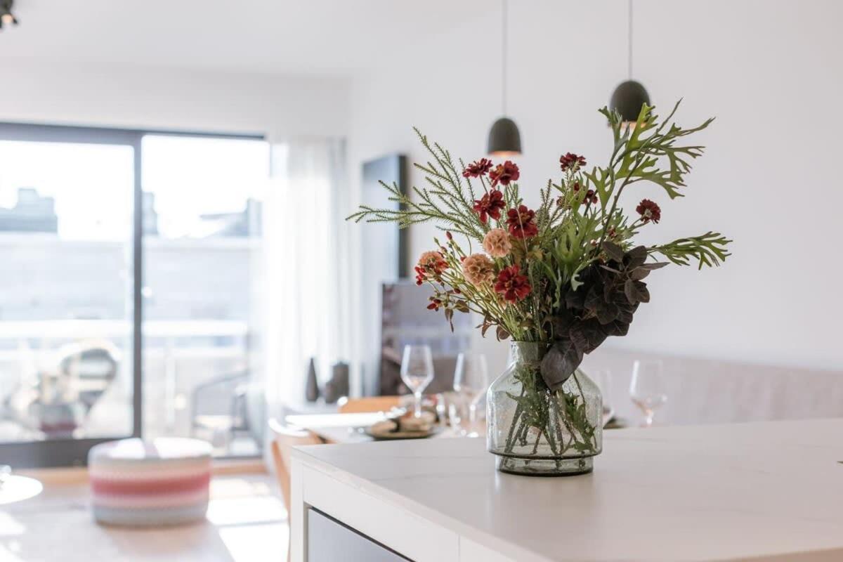Stunning And Modern Apartment With Sunny Balcony Кнокке-Гейст Екстер'єр фото